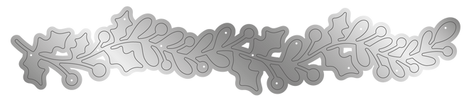 Crafter’s Companion Metal Die - Holly and Ivy