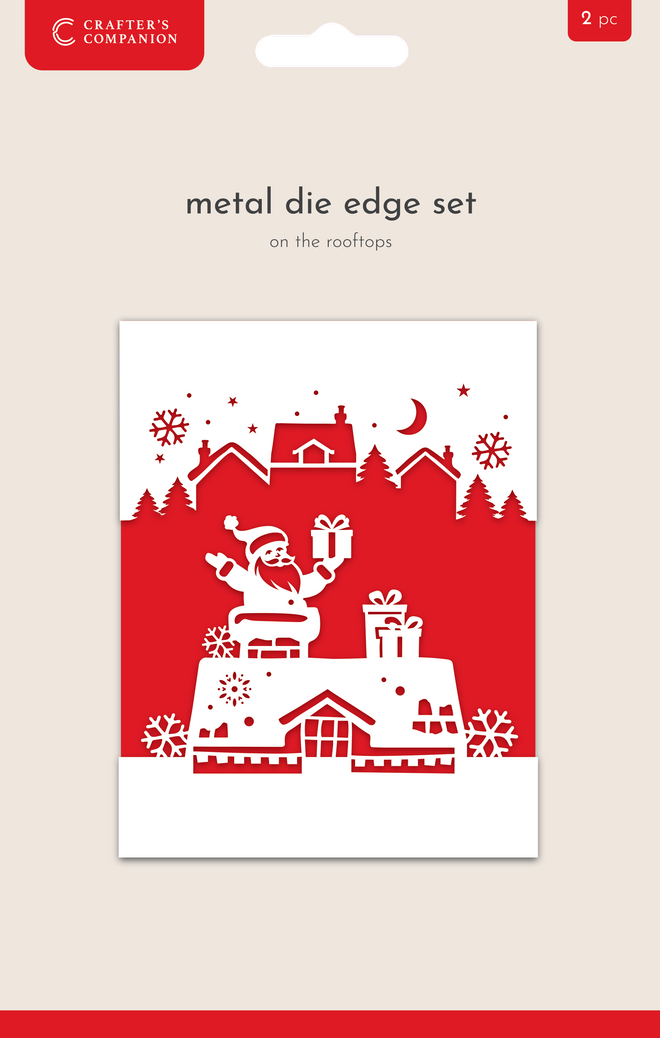 Crafter's Companion Metal Die Edge Set - On the Rooftops