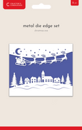 Crafter's Companion Metal Die Edge Set - Christmas Eve