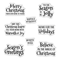 Crafters Companion Stamp & Die - Christmas Cabin