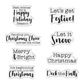 Crafters Companion Stamp & Die - Festive Camper