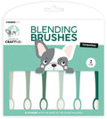 CCL Blending Brushes 2cm Soft Brush Turquoises Essentials 6 PC