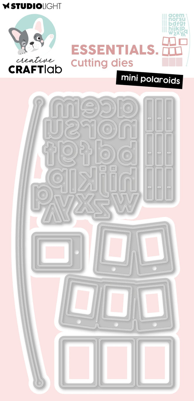 CCL Cutting Die Mini Polaroids Essentials 7 Pieces