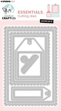 CCL Cutting Die Postcard Essentials 9 Pieces