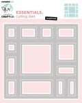 CCL Cutting Die Snailmail Essentials 14 PC