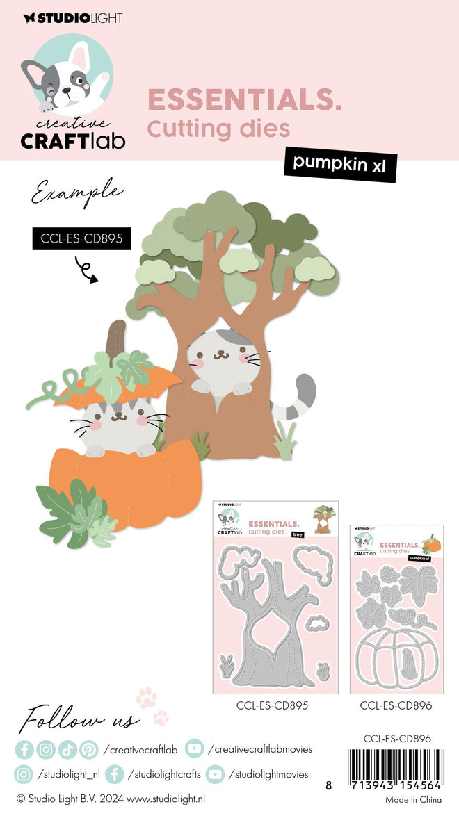 CCL Cutting Die Pumpkin XL Essentials 8 PC
