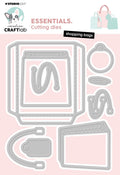 CCL Cutting Die Shopping Bags Essentials 9 PC