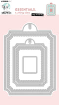 CCL Cutting Die Tag Ticket XL Essentials 7 PC