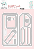 CCL Cutting Die Labels Essentials 12 Pieces