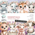 CCL Collage Paper Pad Let Yourself Bloom Essentials 36 Sheets