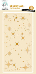 CCL Hot Foil Cutting Die Slimline Starry Night Essentials 1 PC