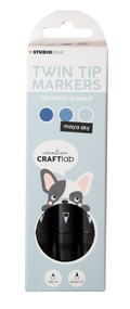 CCL Alcohol Marker Maya Sky Essentials 48x152x13mm 3 PC nr.11