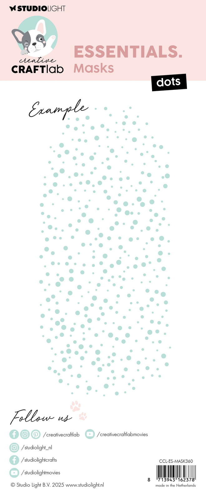 CCL Masks Dots Essentials 1 Pieces
