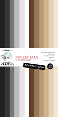 CCL Paper Pad Brown & Grey 250gsm Essentials 24 SH