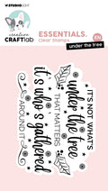 CCL Clear Stamp Under The Tree Essentials 1 PC