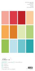CCL Unicolor Paper Pad Rainbow Essentials 24 SH
