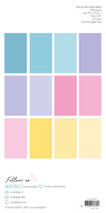 CCL Unicolor Paper Pad Sweet As Candy Essentials 24 Sheets