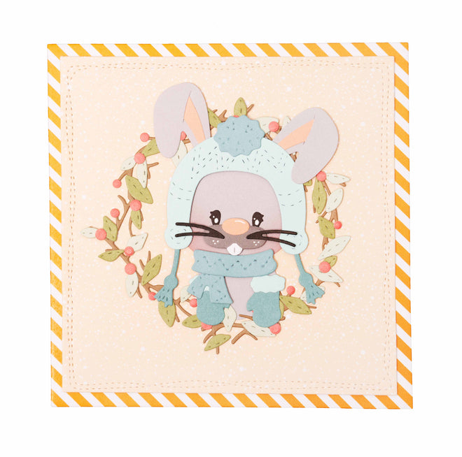 CCL Cutting Die Stitched Square Essentials 147x147x1mm 6 PC nr.761