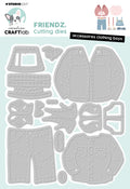 CCL Cutting Die Accessoires Clothing Boys Friendz 14 PC