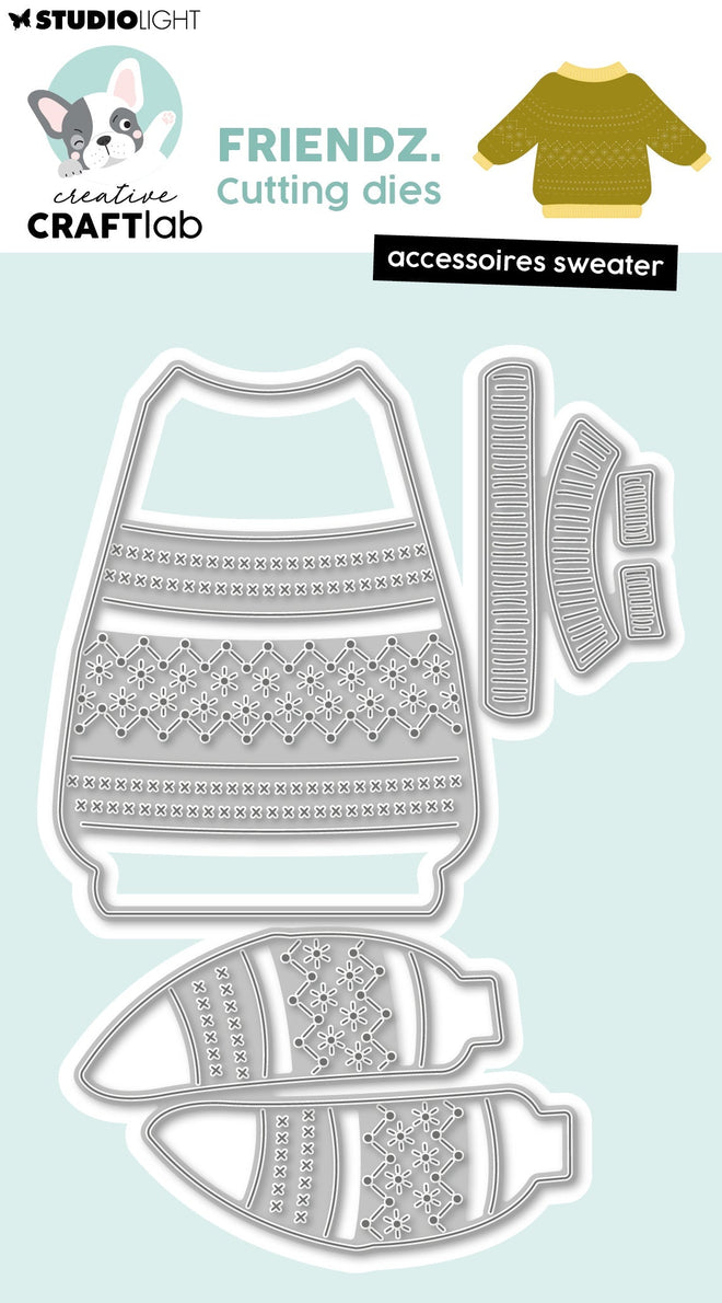 CCL Cutting Die Sweater Friendz 3 Pieces