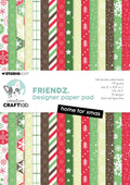 CCL Design Paper Pad Home For Xmas Friendz 24 SH