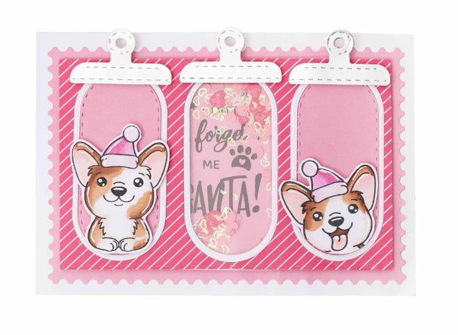 CCL Cutting Die Postcard Essentials 9 Pieces