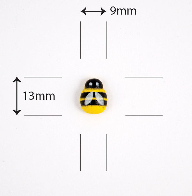Craft Consortium Let Spring Begin - Adhesive Wooden Bees