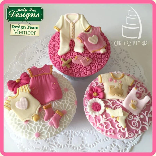Baby Clothes Washing Line Silicone Mould