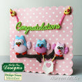 Baby Clothes Washing Line Silicone Mould