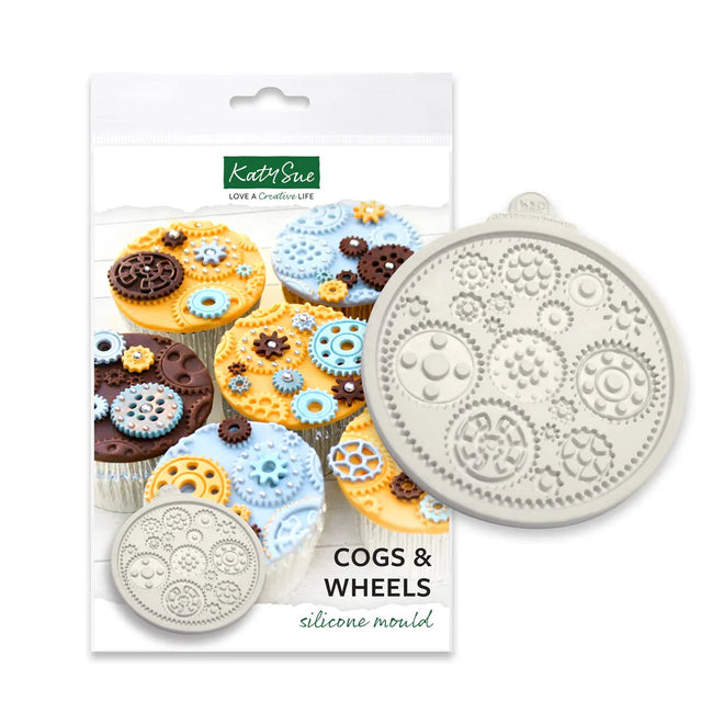 Cogs & Wheels Silicone Mould
