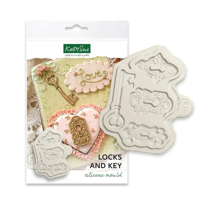 Locks and Key Silicone Mould