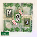 Medium Vintage Frame Silicone Mould