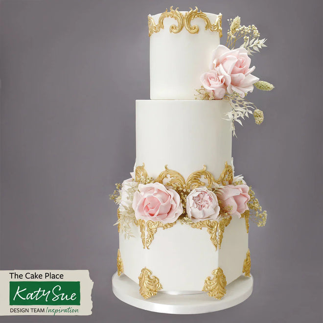 Rococo Flourishes Silicone Mould