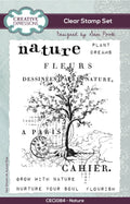 Creative Expressions Sam Poole Nature 4 in x 6 in Clear Stamp Set