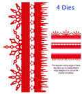Festive Collection Snowflake Edger