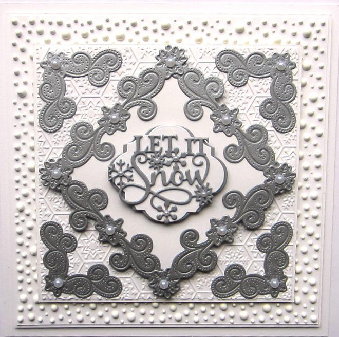 Festive Collection Snowflake Flourish & Corner