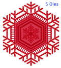 Festive Collection Lace Snowflake Frame
