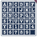 Expressions Collection Alphabet Grid Die