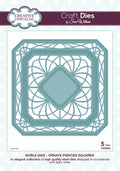 Noble Ornate Pierced Squares Die