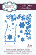Creative Expressions Jamie Rodgers Fairy Village Corner Flourish Craft Die