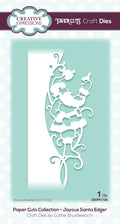 Creative Expressions Paper Cuts Edger Joyous Santa Craft Die