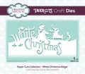 Paper Cuts Edger White Christmas Craft Die