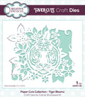 Creative Expressions Paper Cuts Tiger Blooms Craft Die