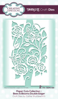 Creative Expressions Paper Cuts Bees & Blooms Double Edger Craft Die