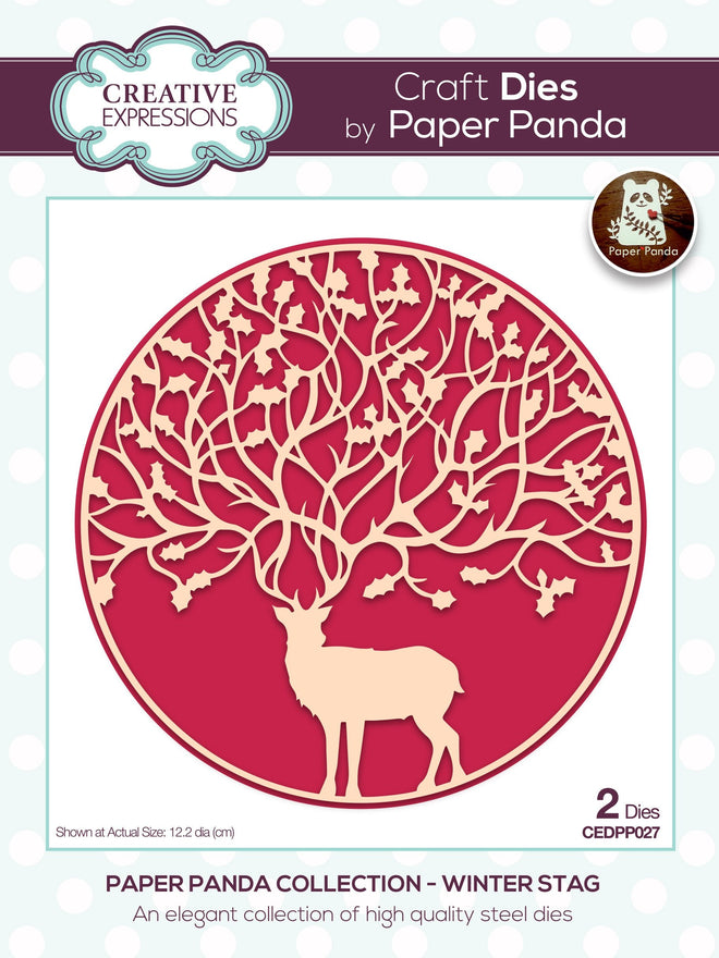 Creative Expressions Paper Panda Winter Stag Craft Die