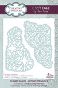 Creative Expressions Sam Poole Shabby Basics Artisan Mosaic #1 Craft Die