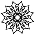 Creative Expressions Mask Chevron Mandala
