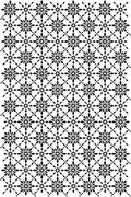 Creative Expressions Yuletide Weave 4 in x 6 in Pre Cut Rubber Stamp