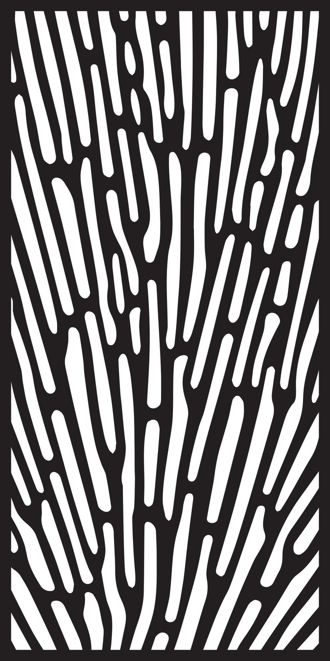 Creative Expressions Coral Rays DL Stencil 4 in x 8 in (10.0 x 20.3 cm)