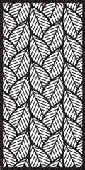 Creative Expressions Linear Leaves DL Stencil 4 in x 8 in (10.0 x 20.3 cm)